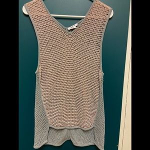 Helmut Lang hand knitted top.